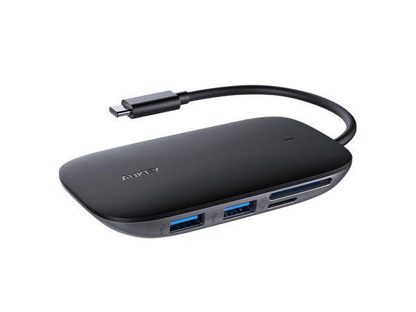 Aukey CB-C68 UNITY LINK 7-IN-1 USB-C Docking station Hub with 100W PD